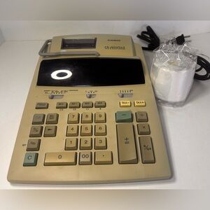 Casio FR-2650 Plus Tax & Exchange Desktop Printing Calculator. Tested